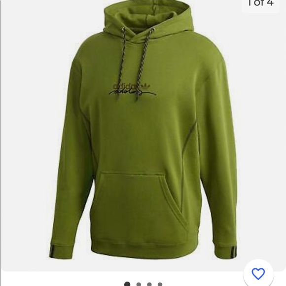 Adidas d hoody green - Picture 2 of 2